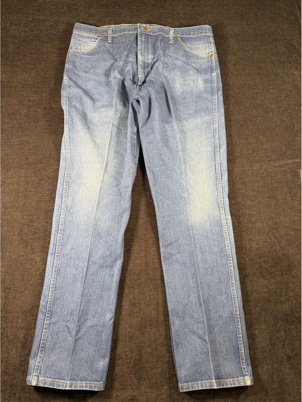 Wrangler Cowboy Cut Rigid Denim Jeans Size 42x34